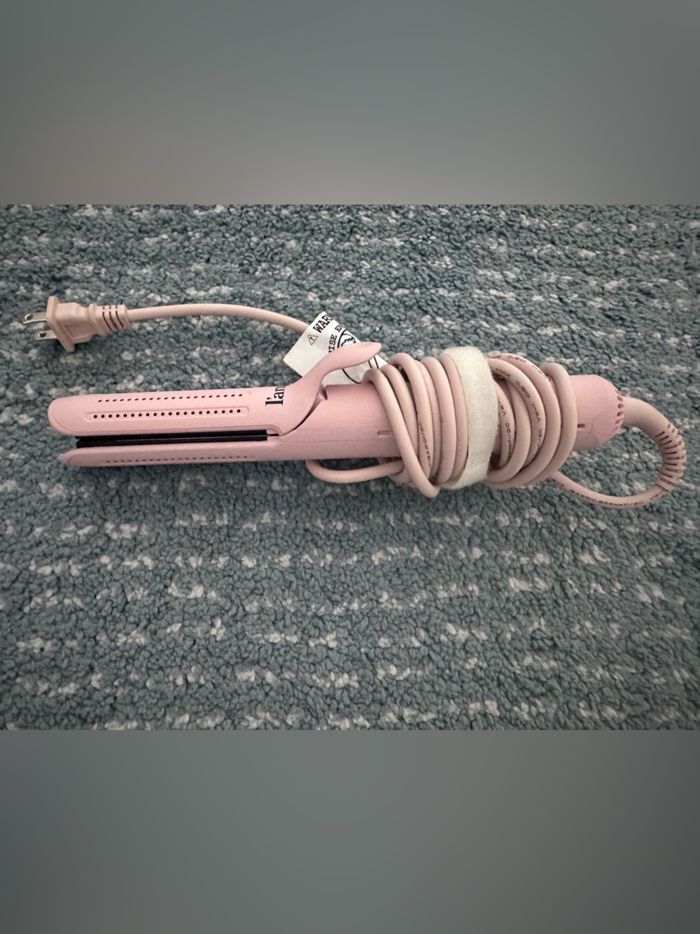 L’ange  Pink Ceramic Hair Straightener